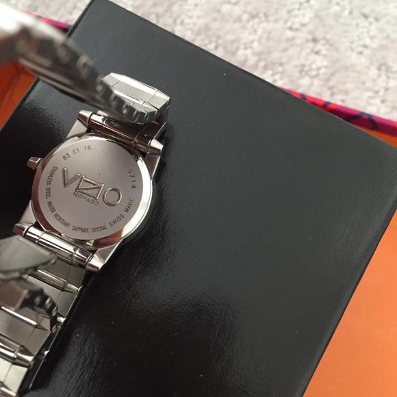 movado vizio black dial women watch - Picture 2 of 3